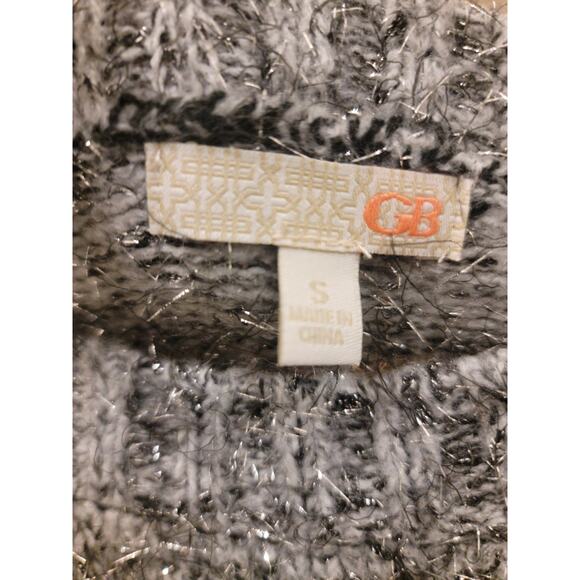 GB Silver Sweater with Roll Cuff Sleeves - Picture 5 of 9